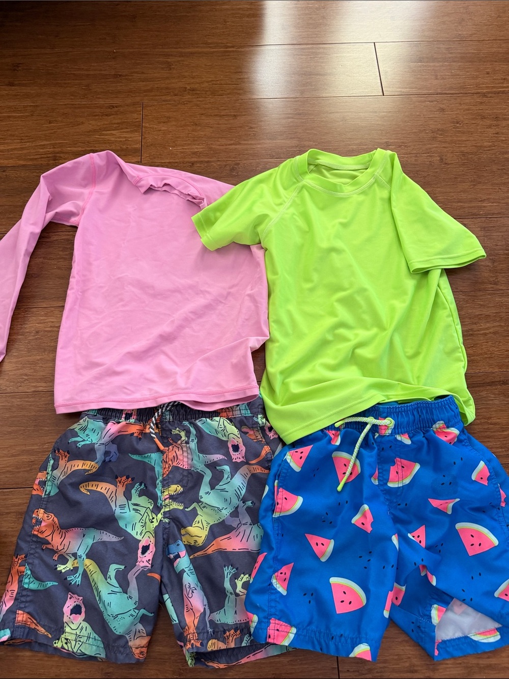 Cat & Jack Swim Trunks with Matching tops